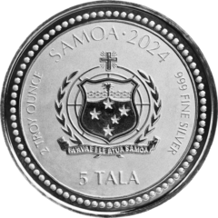 Ag 2 Oz Year of the dragon 2024