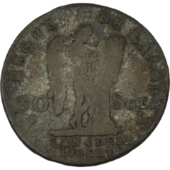 Ag 30 Sols 1792 Louis XVI 1