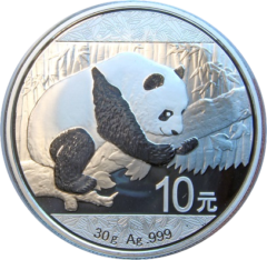 Ag 30gram panda 2016
