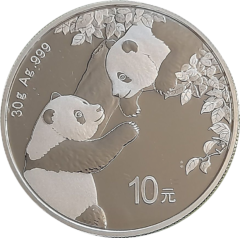 Ag 30gram panda 2023