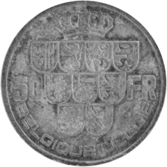 Ag 50 Fr Leopold III back