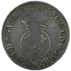 Ag Ecu 1716 Lodewijk XV Navarre 1