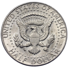 Ag Half Dollar Kennedy 1964 3