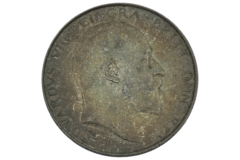 Ag Halfcrown 1909 Edward VII 1