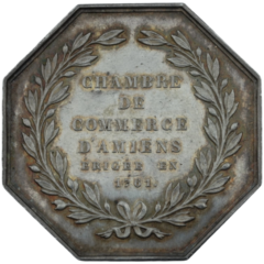Ag Jeton Chambres des commerce d Amiens 1761