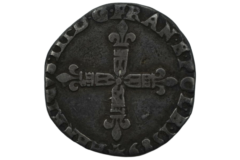 Ag Quart décu 1589 Henri III