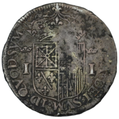 Ag Teston 1566 Johanna van Albret 1