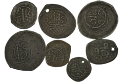 Ag lot 12 Dirhama uit de Alouitische periode