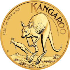 Au 1 Oz Nugget Kangaroo 2022