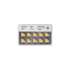 Au 10 gram Multibar Heraeus 3