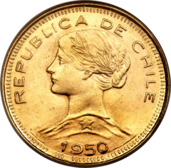 Au 100 Pesos Chile