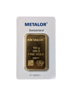 Au 100 gram Metalor2