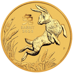 Au 1 2 Oz year of the rabbit 2023 2