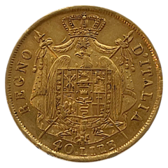 Au 40 Lire Napoleone BACK Photoroom