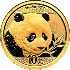 Au 1 gram Panda