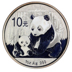 China Panda 10 Yuan 2012