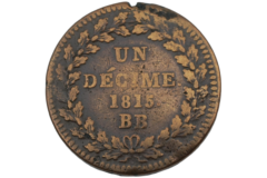 Cu Un Decime 1815 BB Napoleon