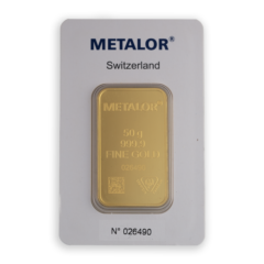 Metalor Fine Gold 50g