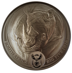 Ag 1 Oz The Big Five Rhino 2020 2