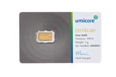 Certificate bar 1g front side Internal External Use Photoroom