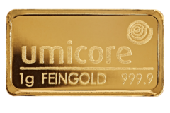 Gold bar 1g Internal External Use Photoroom