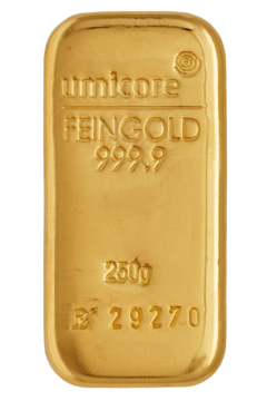 Gold bar 250g Internal External Use Photoroom