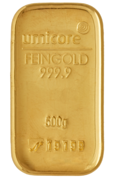 Gold bar 500g Internal External Use Photoroom