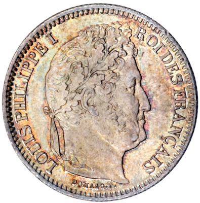 Ag 2 Francs Louis Philippe