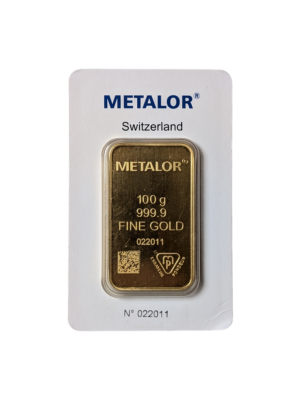 Au 100 gram Metalor2