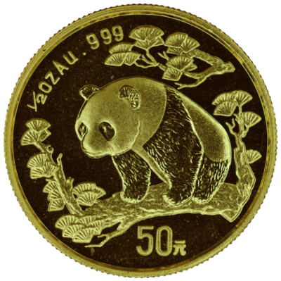 Au 1 2 Oz Panda 1997