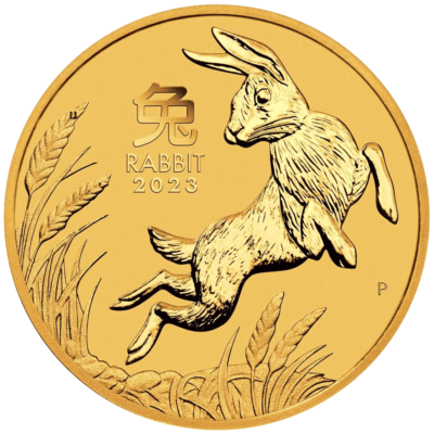 Au 1 2 Oz year of the rabbit 2023 2
