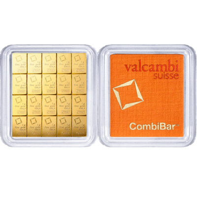 Valcambi combibar 20 x 1gr